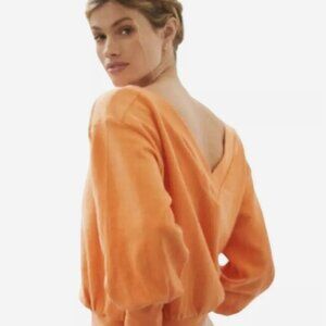 Anthropologie Maeve Crop Sweatshirt XS